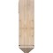 Ekena Millwork Olympic Arts and Crafts Smooth Bracket w/ Offset Brace, Douglas Fir, 7 1/2"W x 22"D x 26"H BKT0806X22X26OLY03SDF - alternate 3